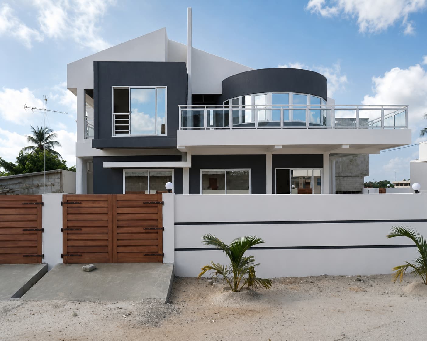 Villa R+1 — Fidjrossè Plage